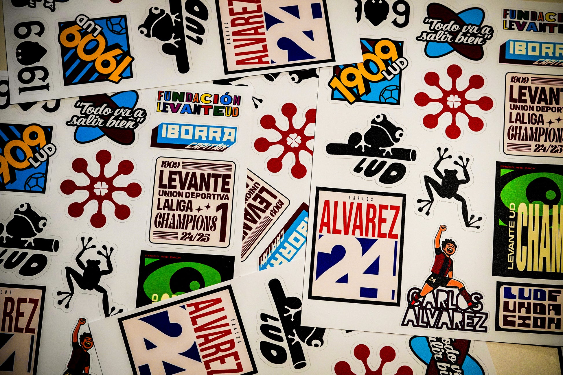 Pack 13 stickers ASCENSO DE CAMPEÓN Levante UD