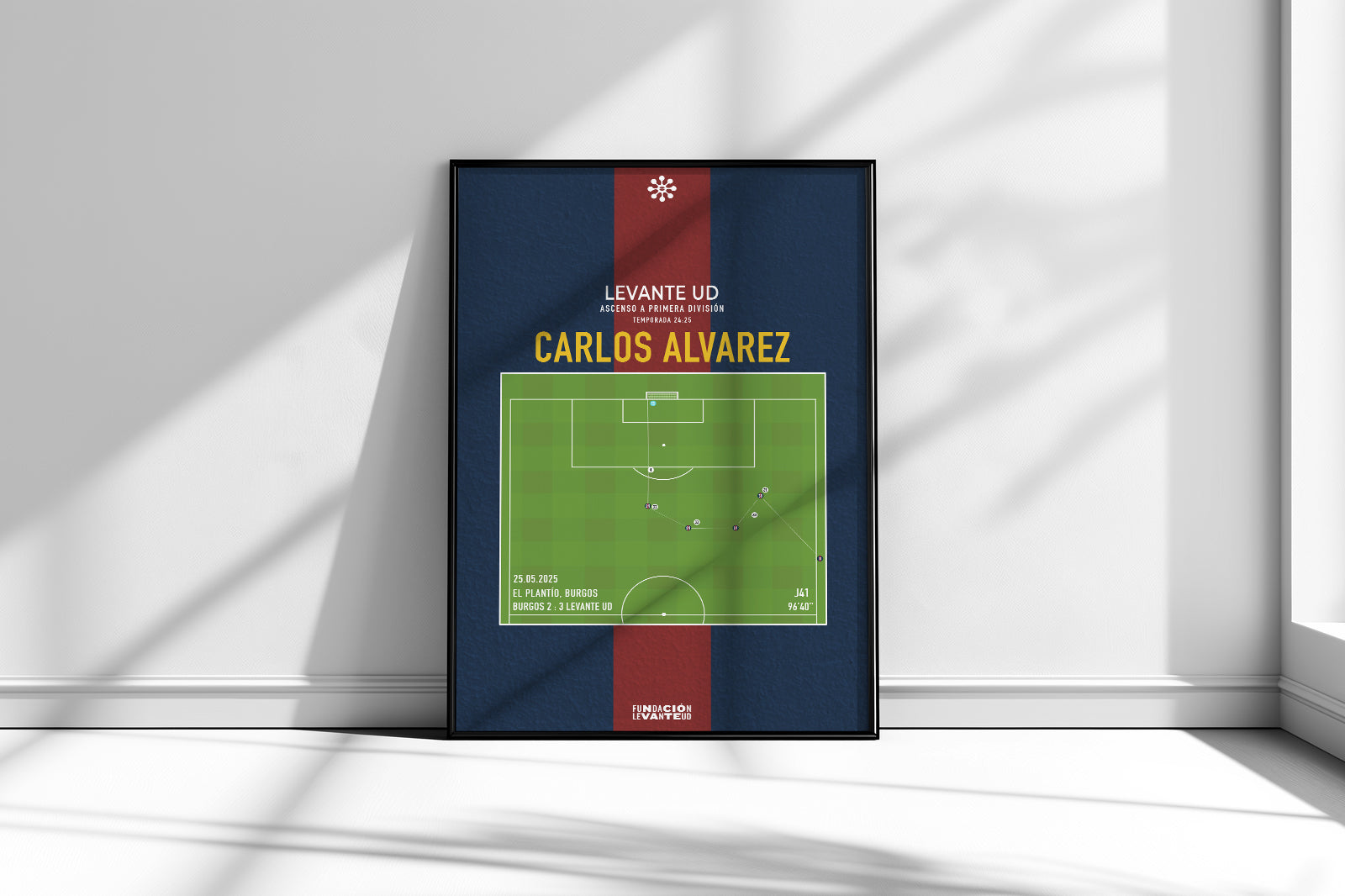 Poster Solidario Conmemorativo Ascenso Levante UD 24/25