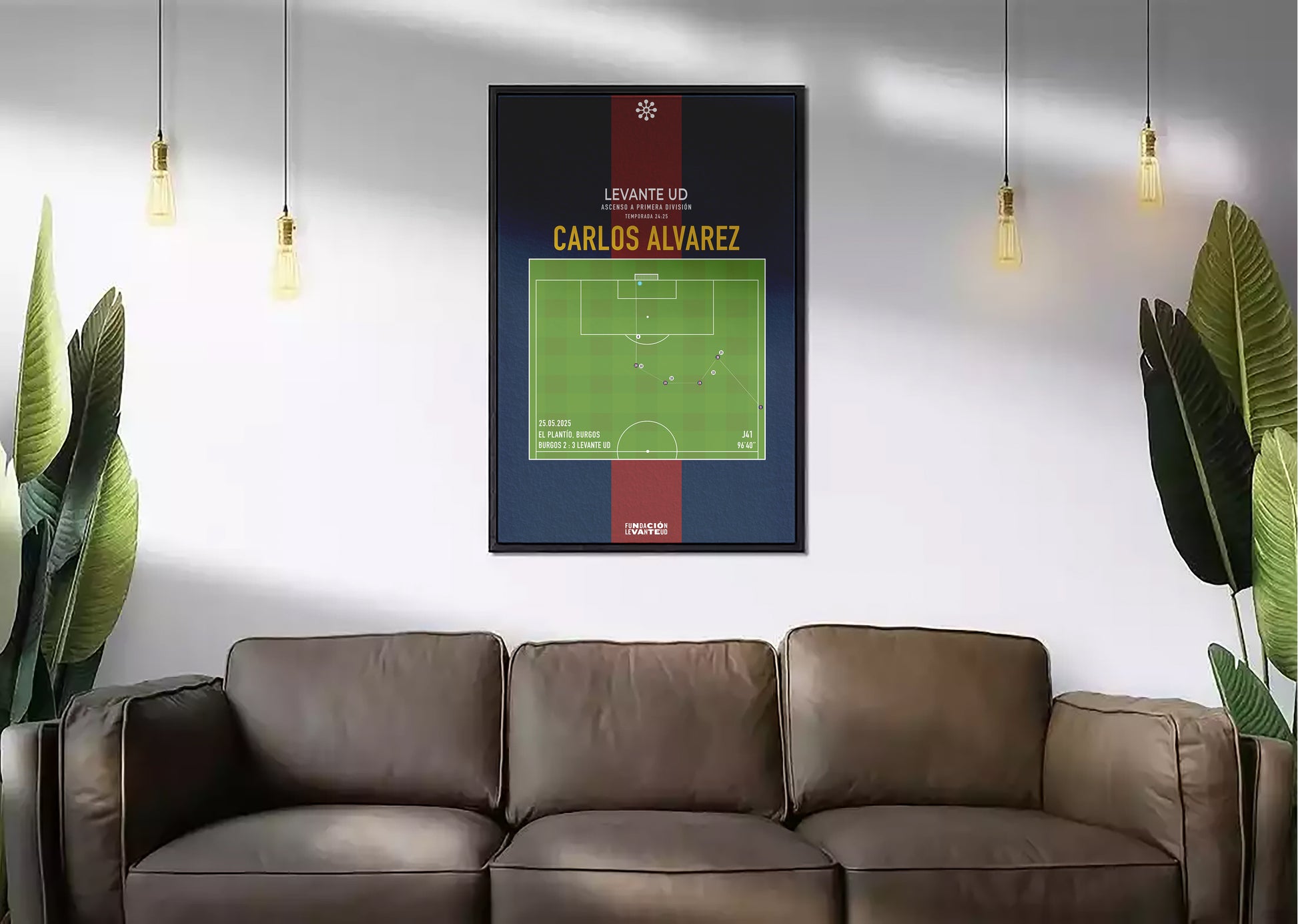 Poster Solidario Conmemorativo Ascenso Levante UD 24/25