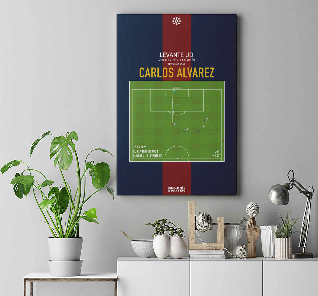 Poster Solidario Conmemorativo Ascenso Levante UD 24/25