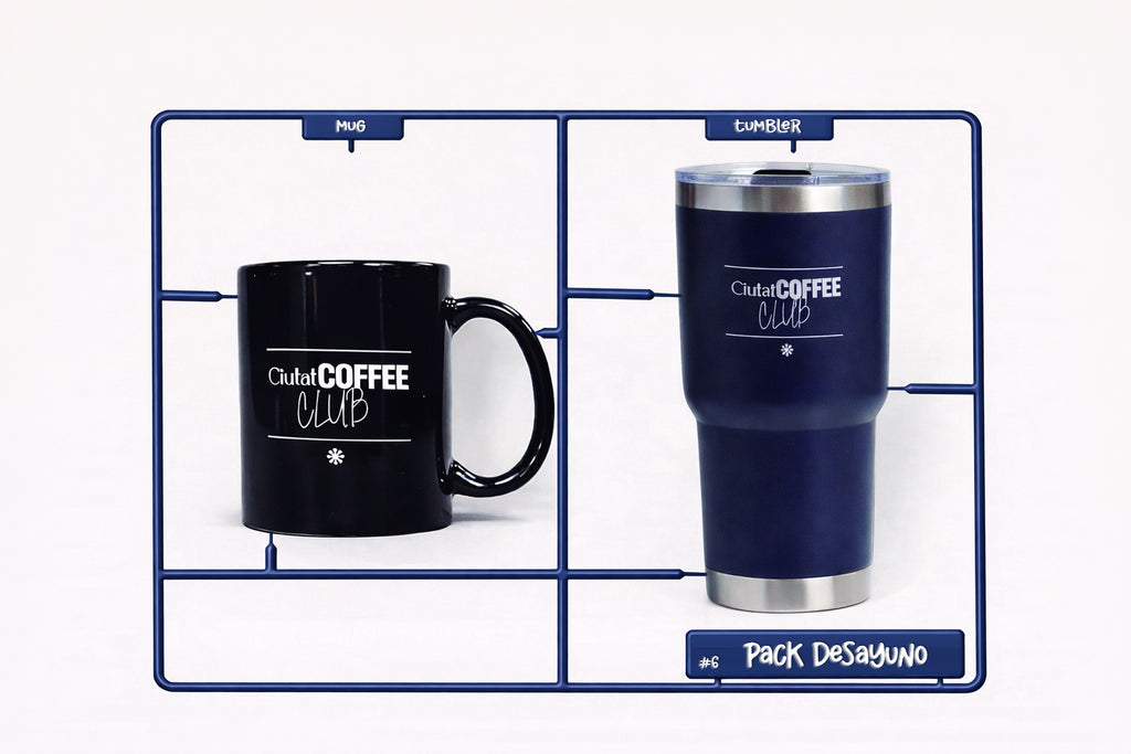 Pack 6. Taza + termo