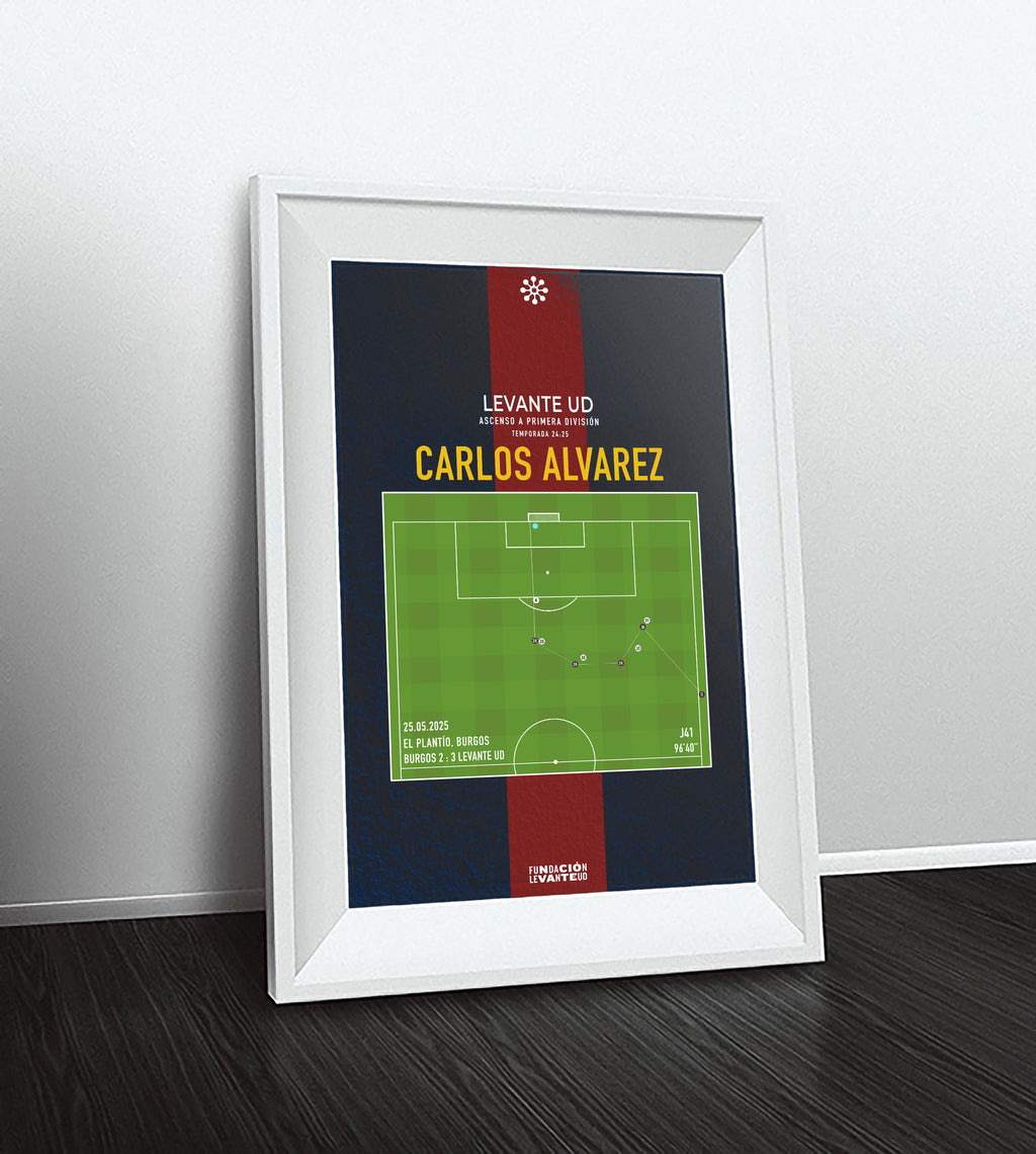 Poster Solidario Conmemorativo Ascenso Levante UD 24/25